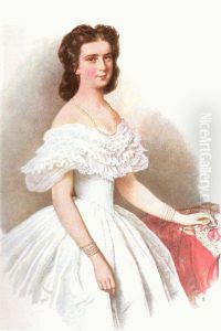 KaiserinElisabeth von Osterreich by Josef Nikolaus Kriehuber