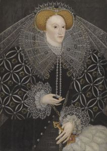 Portrait of Elizabeth I (1533-1603) by unknown
