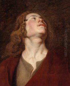 Saint John the Evangelist by (studio of) Rubens, Peter Paul