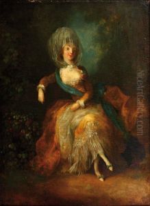 Jeune Femme Assise by Jose Camaron Y Boronat