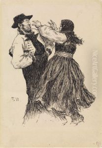 "Nay, nay! - Clip, clip, clip!" shrieked the Old Woman