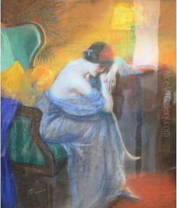 Femme Assoupie by Charles Camarroque
