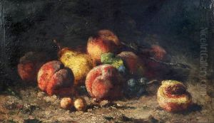 Naturemorte Aux Fruits by Charles Camarroque