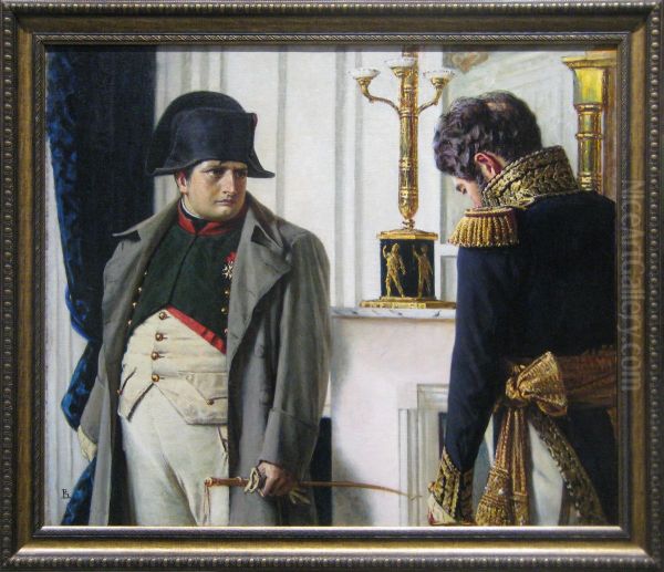 Napoleon and general Lauriston - view 1