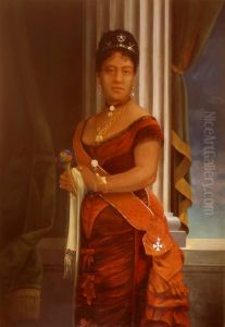 Portrait of Queen Emma.