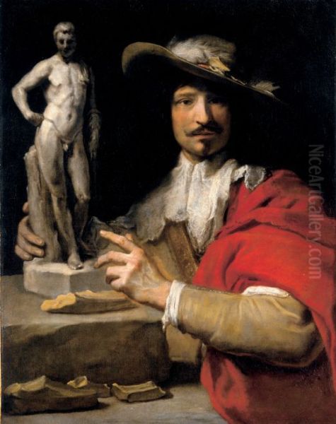 Portrait of the Sculptor Nicolas Le Brun - view 1