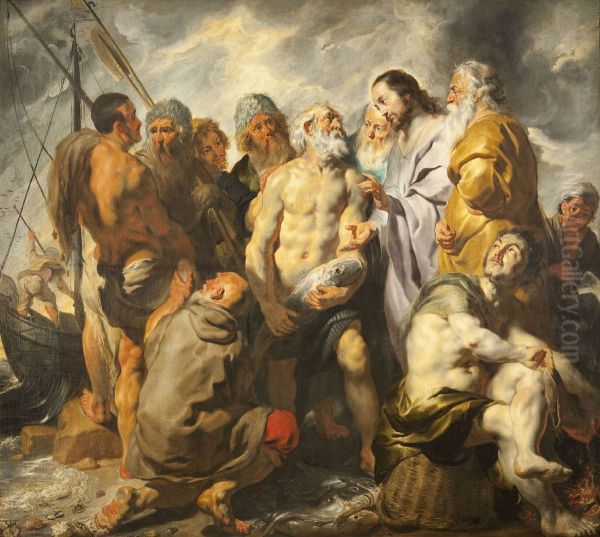 Peter's appointment as chief shepherd of the church - view 1