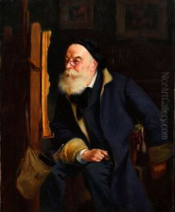 Autoportrait dans l'atelier