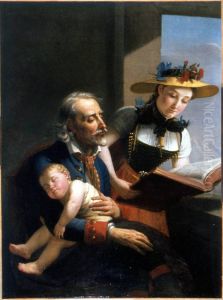 Reading from the Bible by Marie-Guillemine Benoist