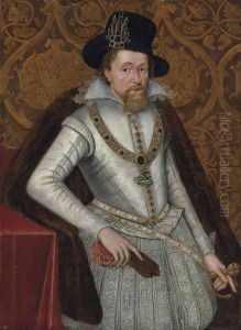 Portrait of King James I of England and VI of Scotland (1566-1625)