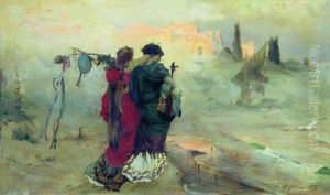 Itinerant Musicians by Pavel Svedomsky