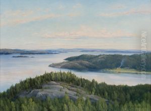View over the archipelago. View over the archipelago.
