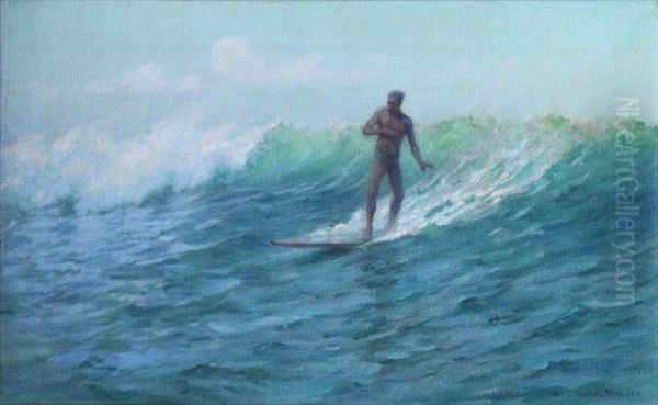 Lone Surfer - view 1