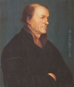 Portrait of Johann Froben by Hans Holbein the Younger