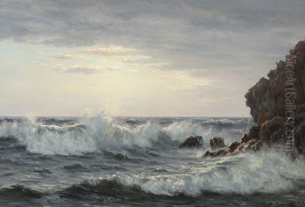 Seascape, Bornholm. - view 1