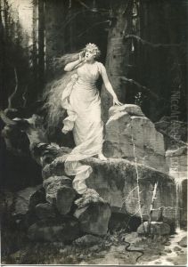Vila (Echo in the Carpathians) by Gyorgy Vastagh