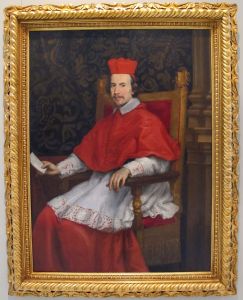 Portrait of cardinal Marco Galli by Giovanni Battista Gaulli
