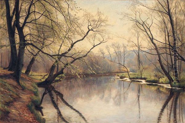 A tranquil river landscape. - view 1