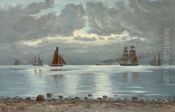 Ships in the Sound. - view 1