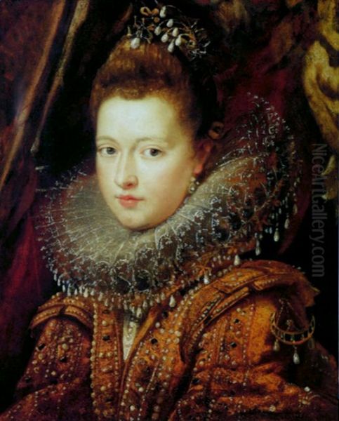 Portrait of princess Margherita Gonzaga (1564-1618) - view 1