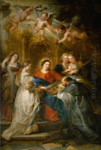 Ildefonso altar by (studio of) Rubens, Peter Paul