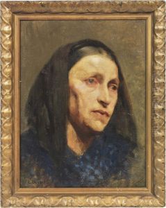 Face of a woman