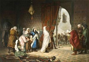 The Family of Boabdil leaving the Alhambra The Family of Boabdil leaving the Alhambra