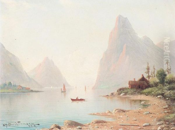 Fjord landscape. - view 1