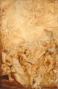 The martyrdom of Saint Livinus