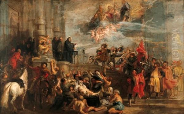The miracles of Saint Benedict - view 1