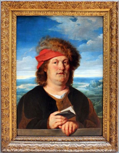 Portrait of a man in a landscape, said to doctor Paracelsus (1493-1541) - view 1