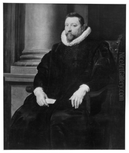 Portrait of Peter Pecquius (1562-16265), chancellor of Brabant - view 1