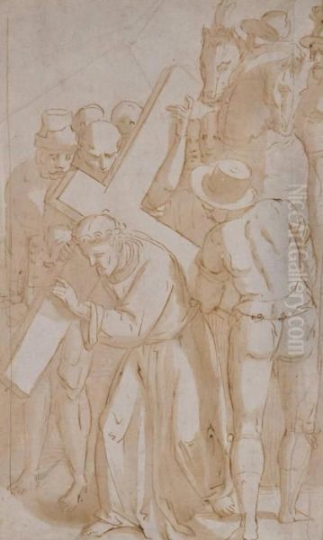 Christ Carrying The Cross - view 1