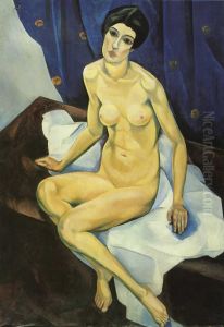 Nude by David Petrovich Shterenberg