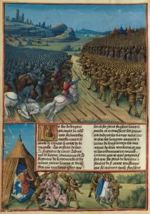 Battle of Nikopolis 1396 by Sebastien Mamerot