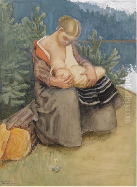 (MOTHER AND CHILD) - view 1