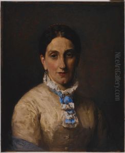 Portrait of Mary Ann Ogden Avery by Jean-Ernest Aubert