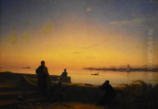 The Mekhitarist Fathers on San Lazzaro Island. Venice - view 1