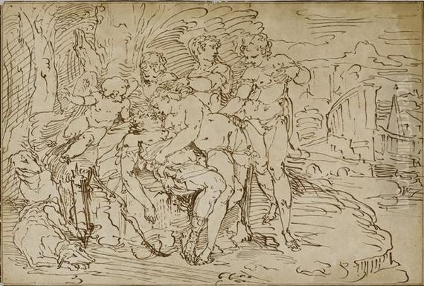 Venus Finds The Dying Adonis - view 1