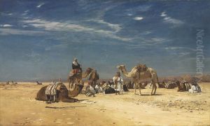 Rast in der Araba (Petraisches Arabien)