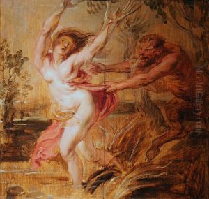 Pan et Syrinx by (studio of) Rubens, Peter Paul