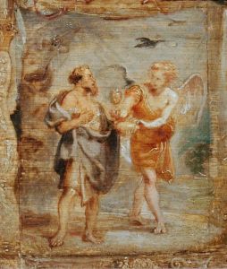 Elijah and the Angel by (studio of) Rubens, Peter Paul