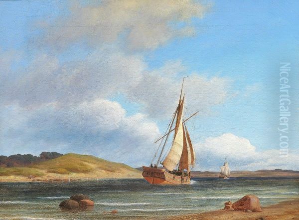 A schooner heading for Faaborg. - view 1