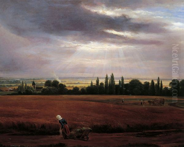 Landscape near Dresden - view 1