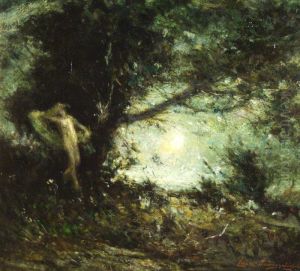 Wood Sprite by Elliott Daingerfield