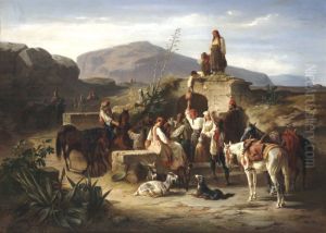 Dalmatian Peasants at the Spring