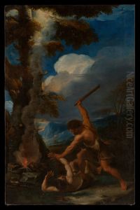 Cain Slaying Abel by Pier Francesco Mola