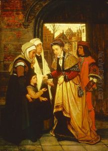 La Charite by Jan August Hendrik Leys
