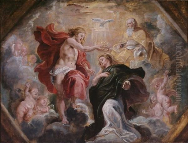 Coronation of the Virgin - view 1