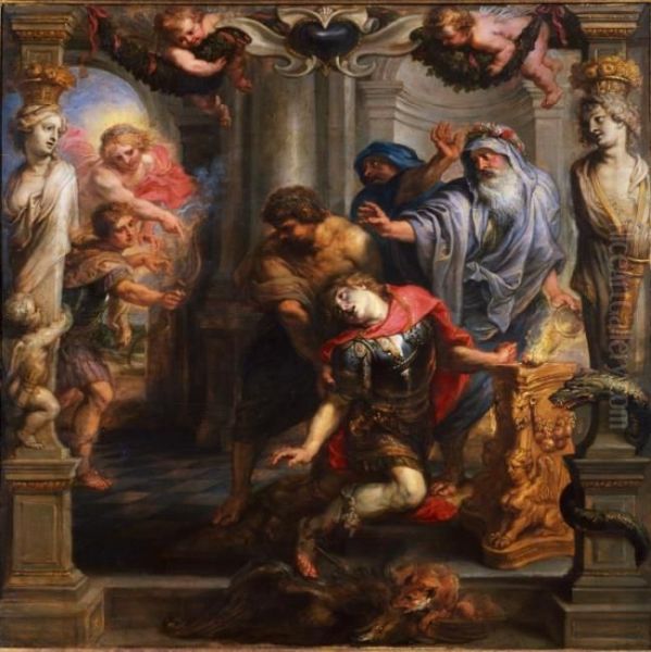 The death of Achilles - view 1